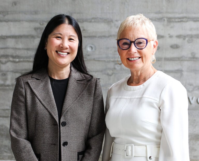Portrait of Joanne Lee-Young and Deryn Lavell